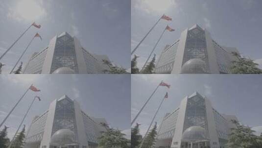 中国银行大楼高清在线视频素材下载