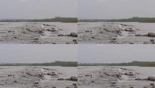 河道流水高清在线视频素材下载
