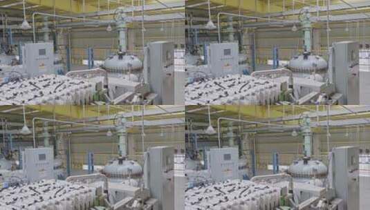 化工厂机械设备工厂高清在线视频素材下载