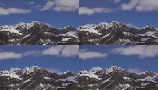 雪山山顶高清在线视频素材下载