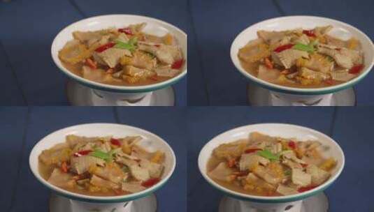 精品干锅素食高清在线视频素材下载