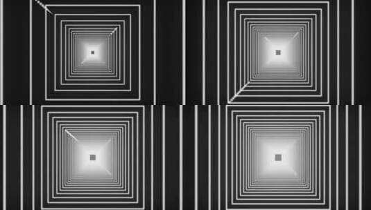 方形、分形、数字、网格高清在线视频素材下载