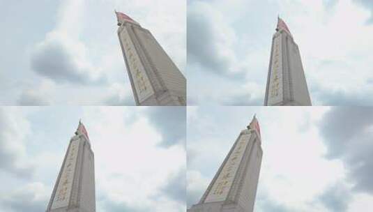 八一南昌起义纪念塔高清在线视频素材下载