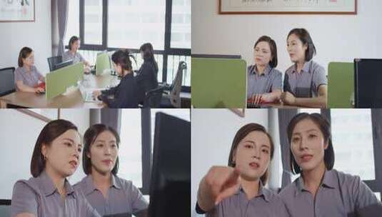 房地产销售物业管理客户顾客销售高清在线视频素材下载