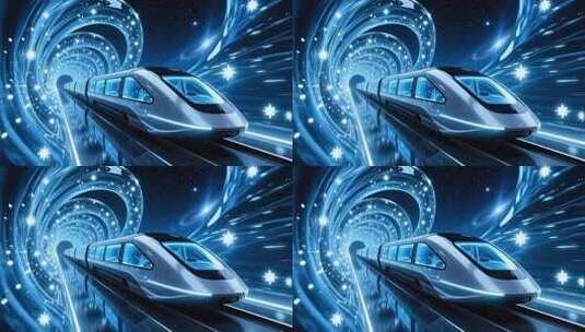 地铁时空隧道穿梭4K高清在线视频素材下载