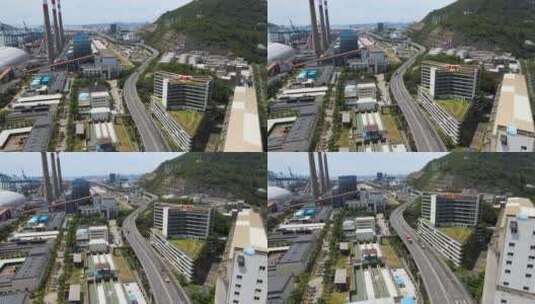 赤湾港 货运 码头 贸易 集装箱高清在线视频素材下载