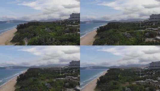 三亚海棠湾海边风景高清在线视频素材下载