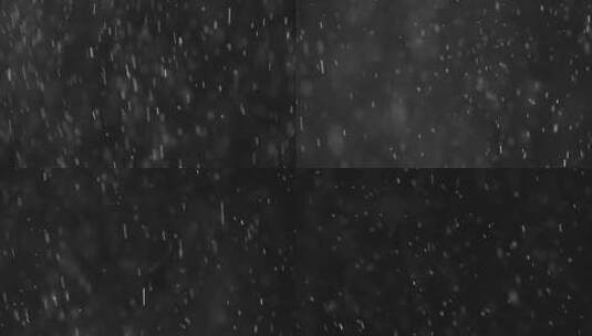 暴风雨雪粒子场景高清在线视频素材下载