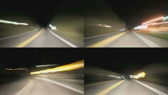 开车在高速公路行驶高清在线视频素材下载