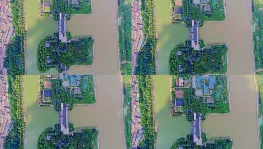 扬州江都水利枢纽高清在线视频素材下载