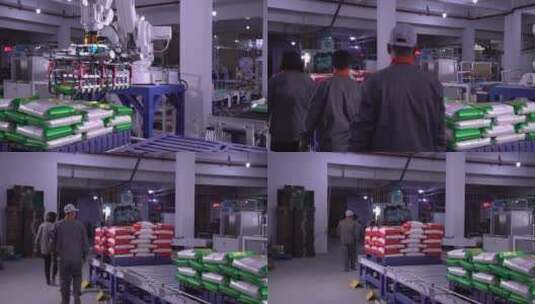 大米工厂机械高清在线视频素材下载