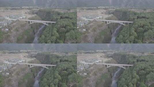 云贵高原山河大桥高清在线视频素材下载