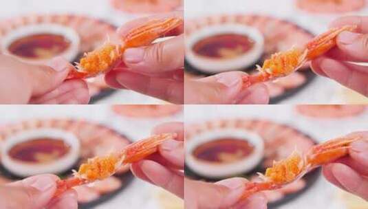 北极甜虾高清在线视频素材下载