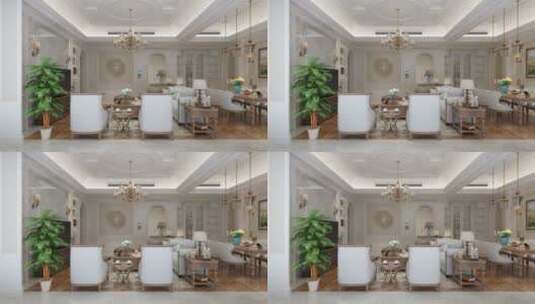 室内 建筑动画高清在线视频素材下载