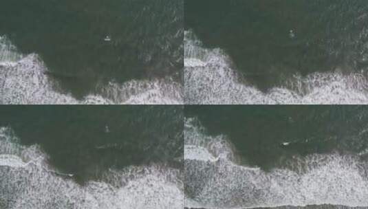 大海海浪航拍高清在线视频素材下载