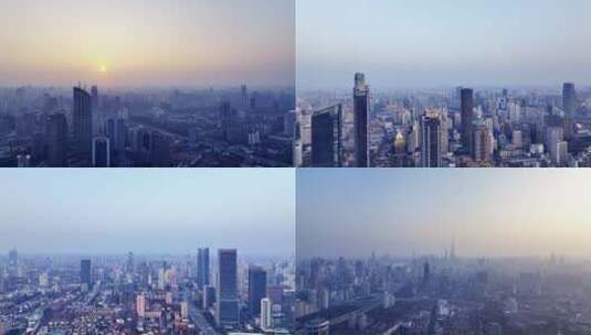 上海日出朝阳高清在线视频素材下载