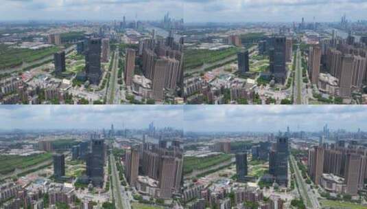 广州地铁集团琶洲保利航拍城市宣传片高清在线视频素材下载