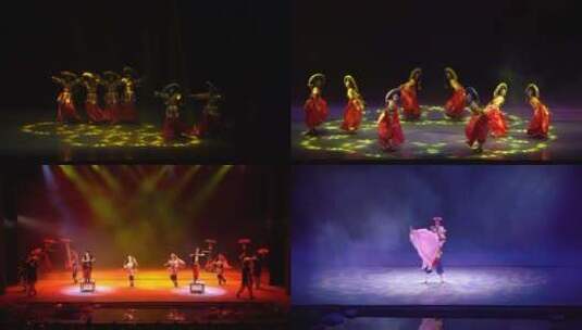 云南少数民族舞蹈合集高清在线视频素材下载
