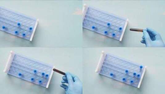 实验室血液样本高清在线视频素材下载