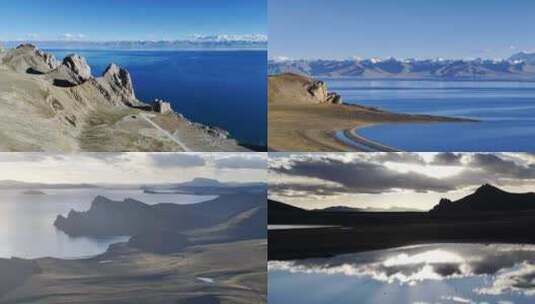 西藏纳木错唐古拉山高清在线视频素材下载