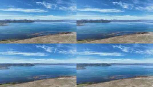 青海湖泊高清在线视频素材下载