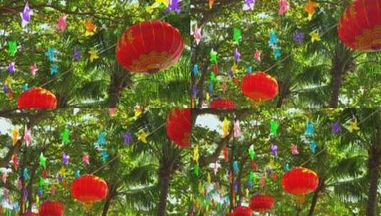 传统红灯笼节庆喜庆元素高清在线视频素材下载