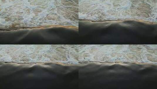 库尔迪加的鲑鱼跳过瀑布高清在线视频素材下载