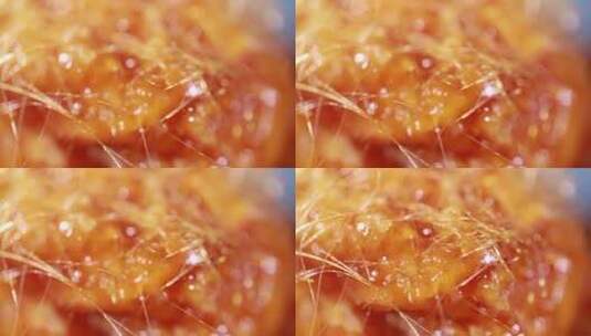 中华美食拔丝红薯高清在线视频素材下载