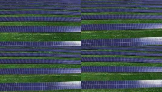 太阳能园区的清洁能源高清在线视频素材下载