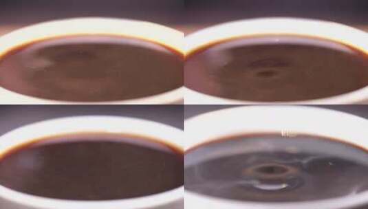 一滴咖啡高清在线视频素材下载