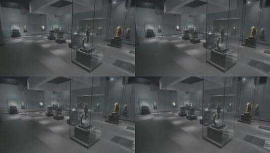 玉博物馆玉雕作品LOG高清在线视频素材下载