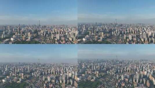 上海浦西南北高架高清在线视频素材下载