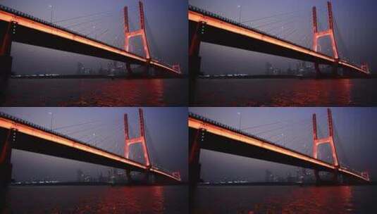 南昌八一大桥高清在线视频素材下载