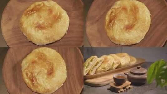 4K 饼干 茶点 美食制作 姜片 泡茶高清在线视频素材下载