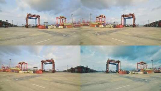 湛江贸易港口码头高清在线视频素材下载