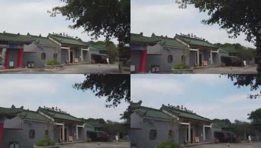 明福观 南汉时期 五观之一 道教庙宇高清在线视频素材下载