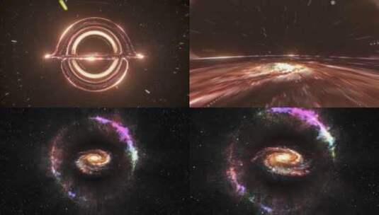黑洞 引力高清在线视频素材下载