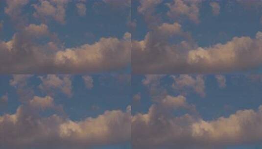6K清晨天空彩云飘过高清在线视频素材下载