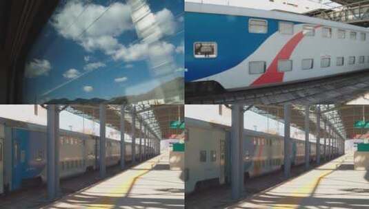 大理火车旅游高清在线视频素材下载