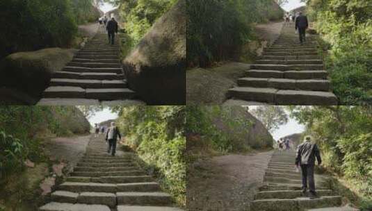 福建太姥山自然风景高清在线视频素材下载