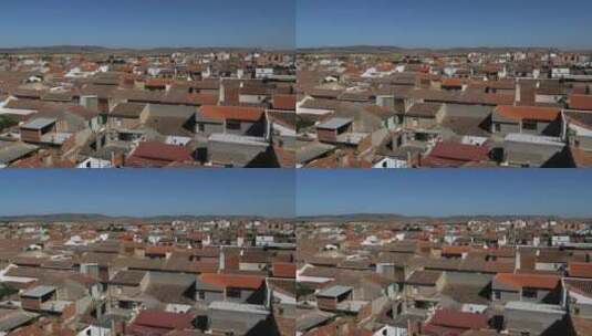 西班牙城镇建筑景观高清在线视频素材下载