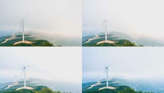 惠州市惠东观音山大雾延时高清在线视频素材下载