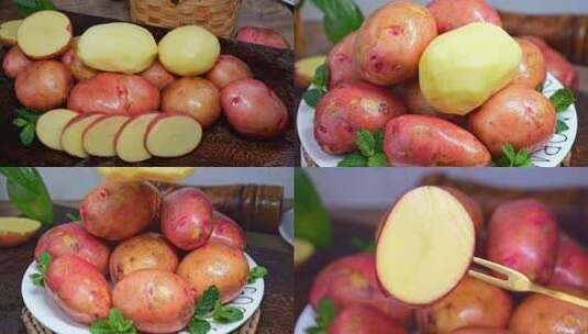 红皮土豆 土豆视频高清在线视频素材下载