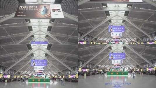 芜湖站空镜高清在线视频素材下载