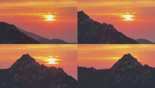 在泰山，邂逅最美的日出高清在线视频素材下载