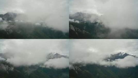 甲應村看梅里雪山（2023.07.03）高清在线视频素材下载