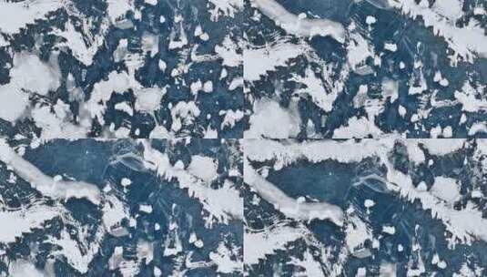 冬季赛里木湖高清在线视频素材下载