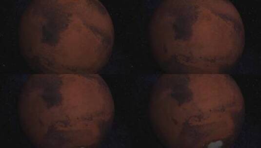 火星星球动画高清在线视频素材下载