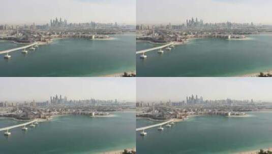 迪拜海滨高清在线视频素材下载