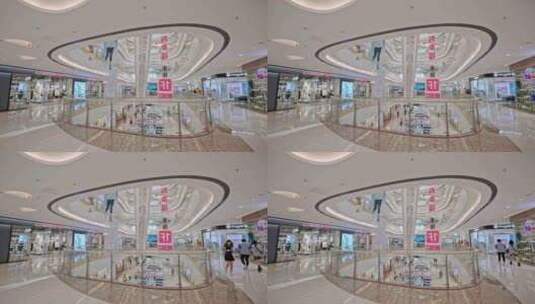 昆明吾悦商场购物广场商业中心5131高清在线视频素材下载
